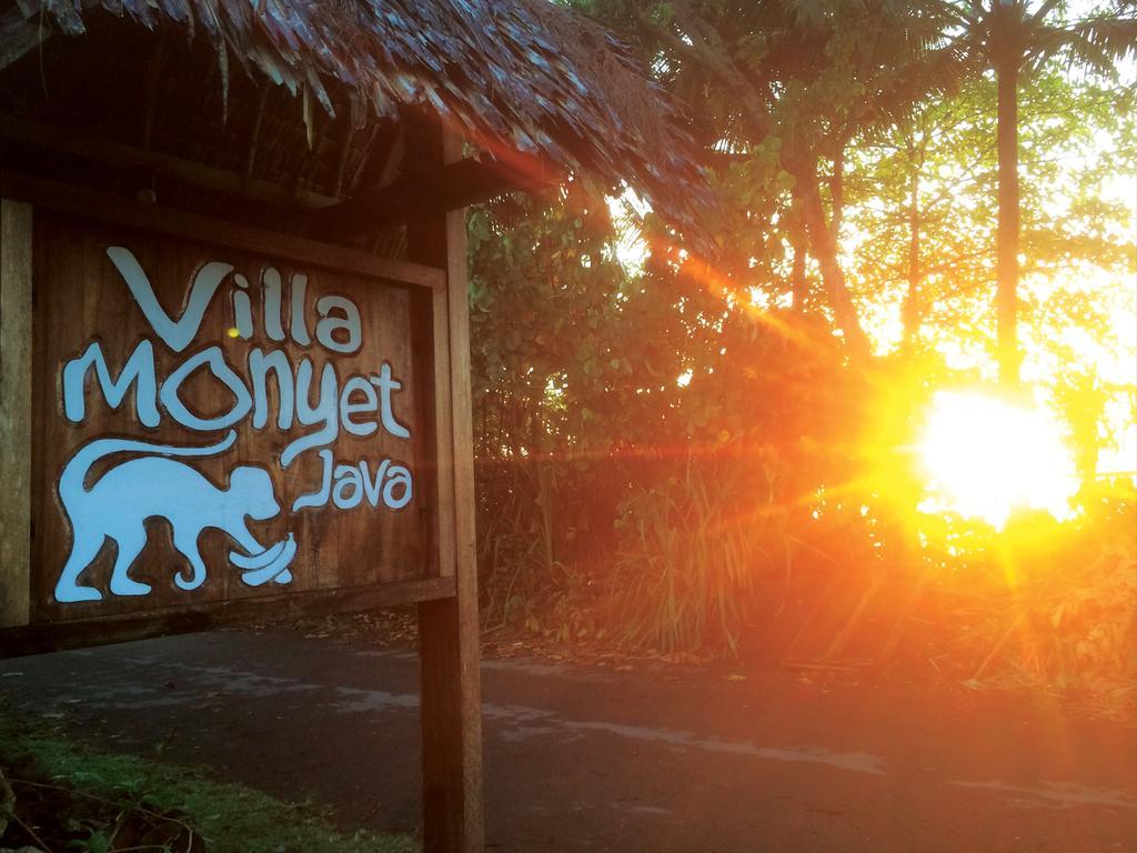 Villa Monyet Java Batukaras Buitenkant foto