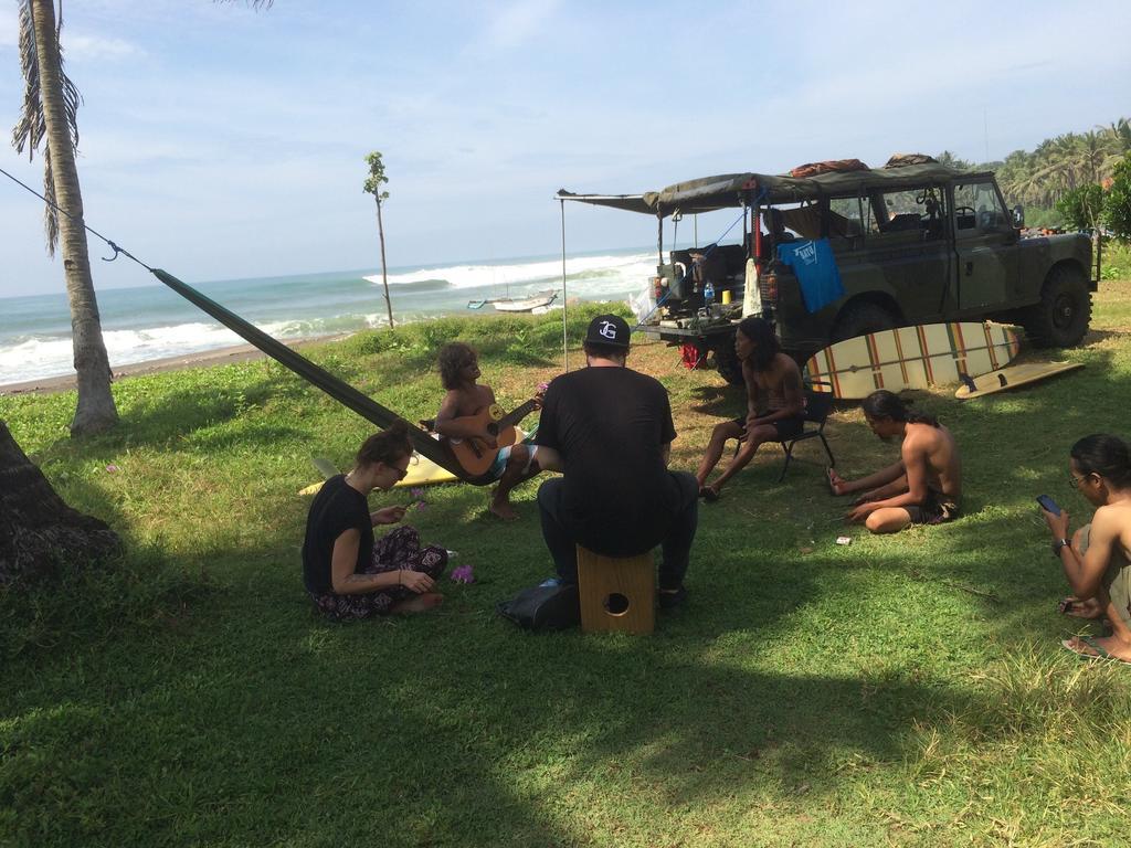 Villa Monyet Java Batukaras Buitenkant foto