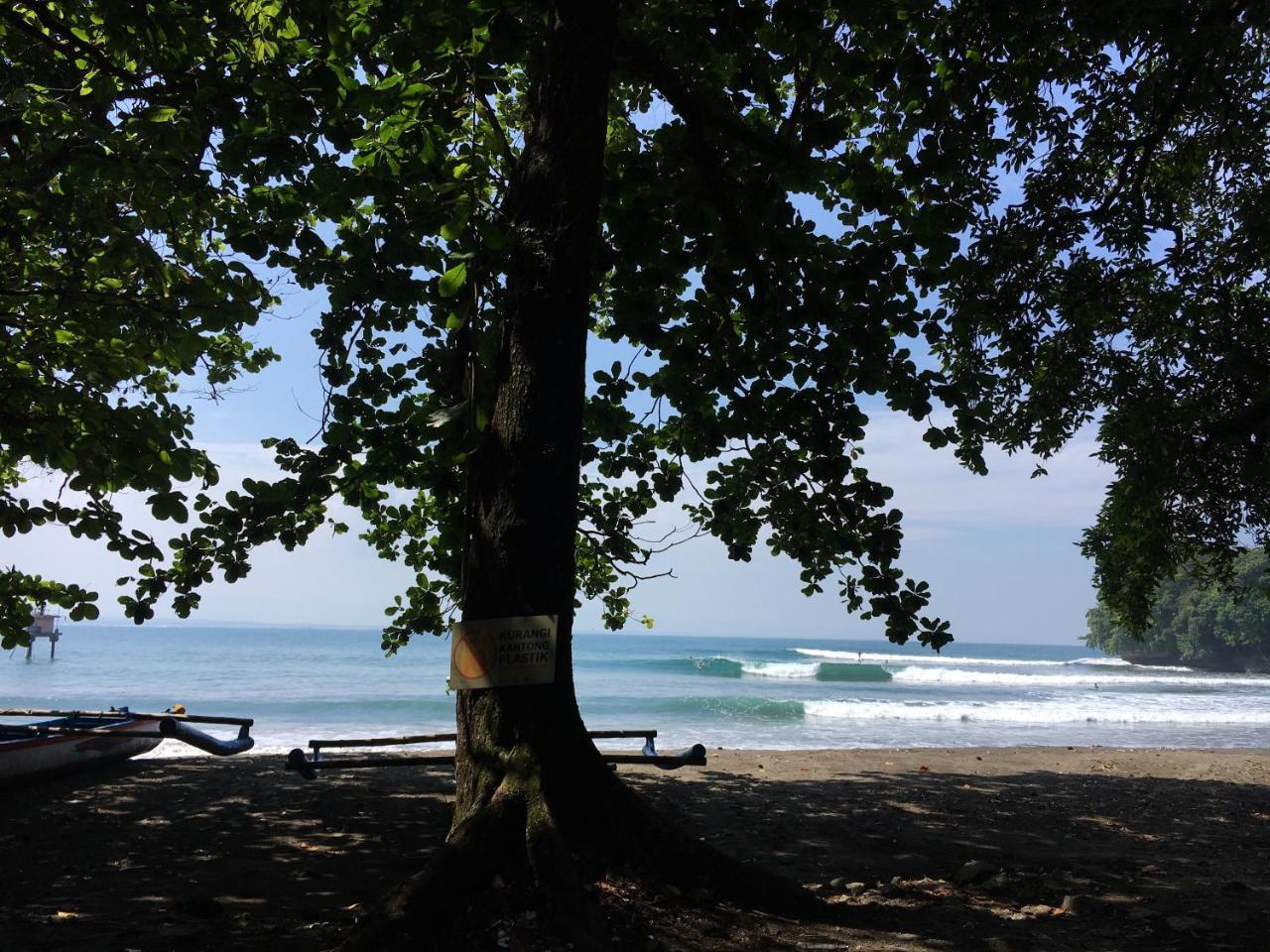 Villa Monyet Java Batukaras Buitenkant foto